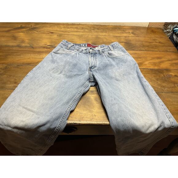 VTG Levi's SilverTab Loose Jeans Mens 32x34 Faded Wash Grunge Skater Y2K - Picture 3 of 12